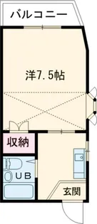 大阪府門真市島頭3【マンション】の間取り