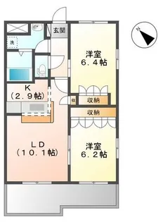 エマーブル【1階】の間取り