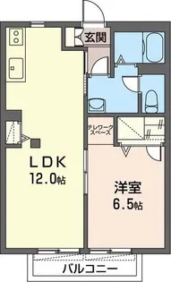 プチロッシュ【2階】の間取り