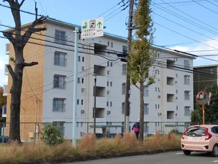 上中ノ原団地6号棟【5階】の外観