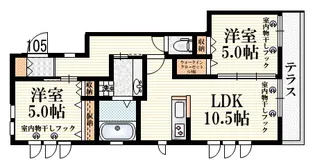 Mitaka Style III【1階】の間取り