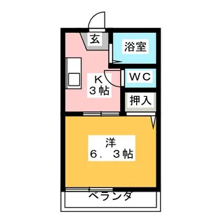 St.ハイムテオドールII【2階】の間取り