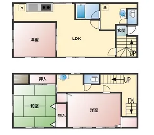 芝大門KSビル【4階】の間取り
