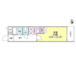 タケオグレース御苑【1階】の間取り