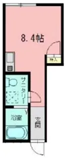 ラポールテラス【1階】の間取り