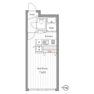 ZESTY桜新町【2階】の間取り