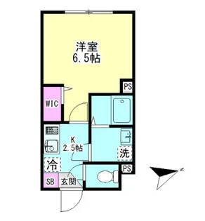 グランファーロ下北沢【4階】の間取り