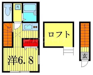 インベストビギン柴又I【2階】の間取り