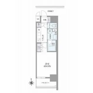 OKBアヴェニール菊井町【4階】の間取り