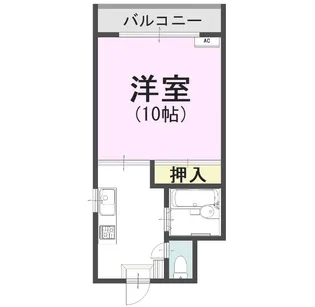 PLAZA磯部【2階】の間取り