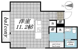LigereGrace祐天寺【2階】の間取り