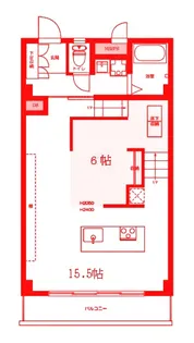 横浜天王町レジデンス【7階】の間取り