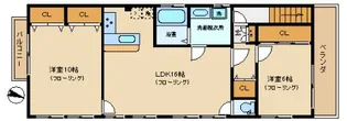 アレンタール西新宿【3階】の間取り