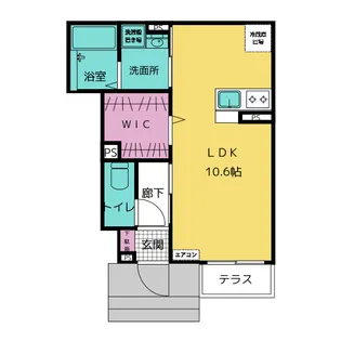 GRAND PURO【1階】の間取り