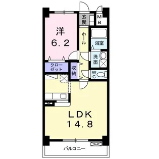 小牧ガーデンスクエア【3階】の間取り