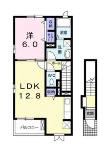ベルクムント【2階】の間取り