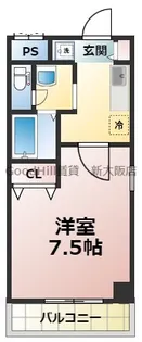 ルミエール新大阪【9階】の間取り