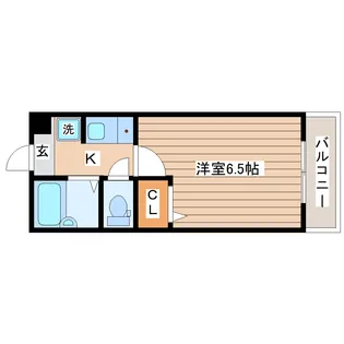 ウエストパークV【2階】の間取り