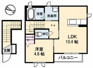 NSヒルズ【2階】の間取り
