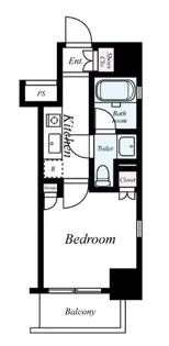 スカイコート初台【2階】の間取り