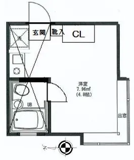 ピュアハウス山手壱番館【2階】の間取り