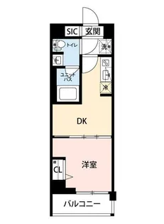 マイナビSTAYセレニティヒルズ羽田ウォーターシティ【4階】の間取り