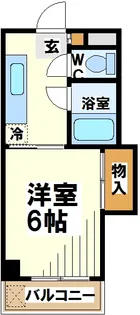 レスポワール【3階】の間取り