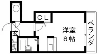 CTビュー永和【4階】の間取り