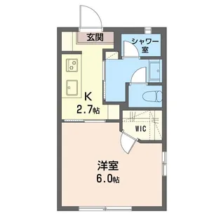 クリオネ【2階】の間取り