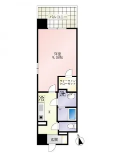 第27友建ビル【8階】の間取り