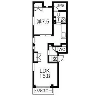 FOREST EYE【3階】の間取り