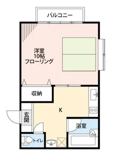 ブロードI【2階】の間取り