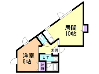 ハッピネス【2階】の間取り