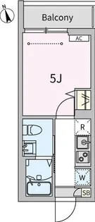 ブライトレジデンス用賀【3階】の間取り