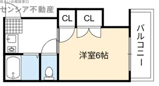 メゾン関目【4階】の間取り