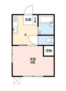 ファーストハイツB【1階】の間取り