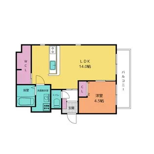 ラフレーズ【3階】の間取り