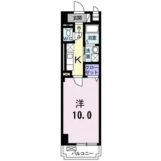 D・マローネ 桂【4階】の間取り