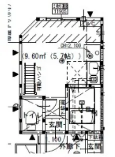 アーヴェル峰岡町【2階】の間取り