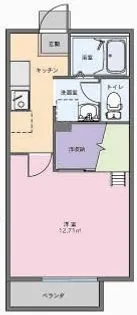 メゾン月見台【1階】の間取り