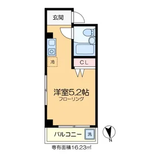 長田ビル【3階】の間取り