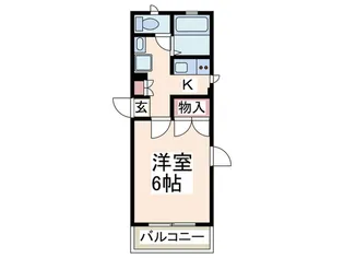 メゾン・エスポワール【2階】の間取り