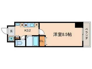 クレアトゥ-ル21【2階】の間取り