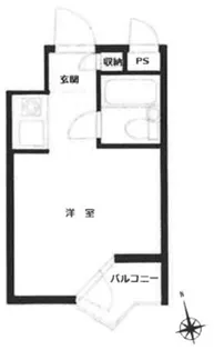 コート桜上水【4階】の間取り
