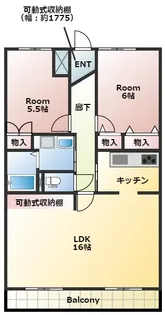 mondo style【2階】の間取り