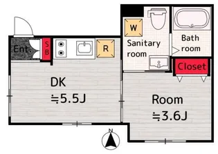 シルベリオ練馬【3階】の間取り