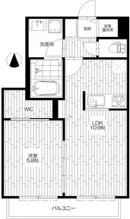 プレジオ【2階】の間取り