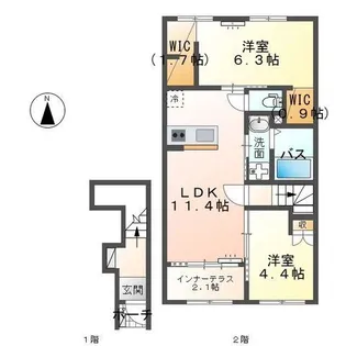 Central Garden IIの間取り
