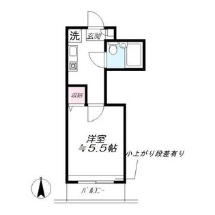 第一ソルステージ大岡山【2階】の間取り