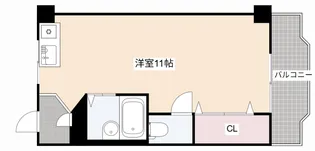 総持寺駅前グリーンハイツ1号館【4階】の間取り